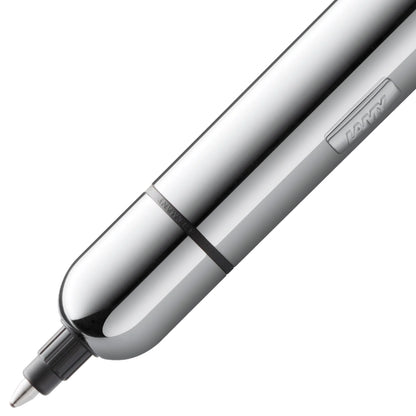 LAMY Pico Ballpoint Pen – Chrome | Black Refill, Medium