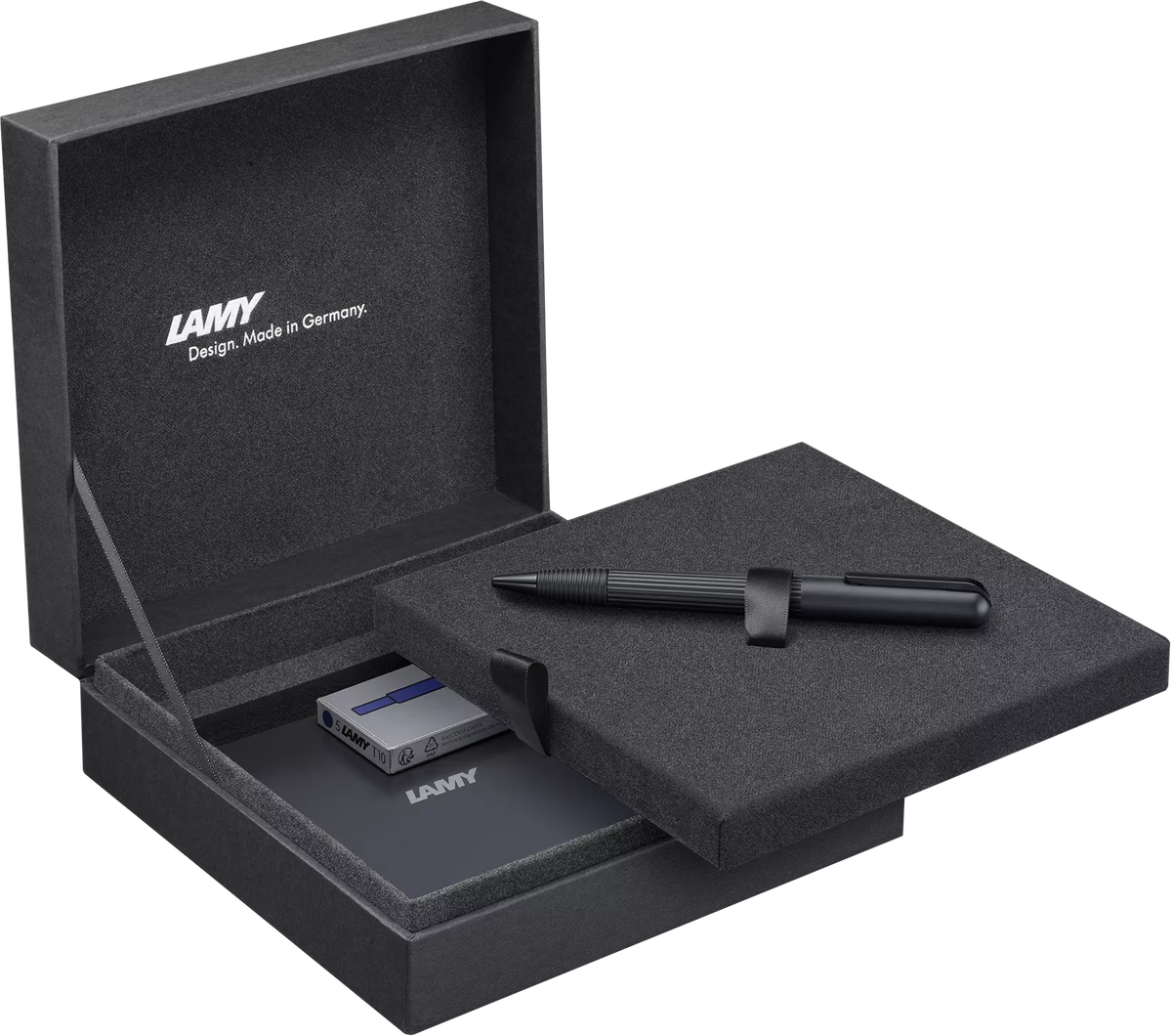 LAMY Imporium Ballpoint Pen – Black | Black Refill, Medium