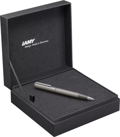 LAMY Imporium Ballpoint Pen – Titanium | Black Refill, Medium