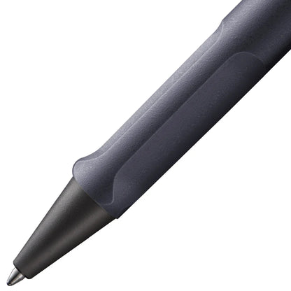 LAMY Safari Ballpoint Pen – Steel Black | Black Refill, Medium