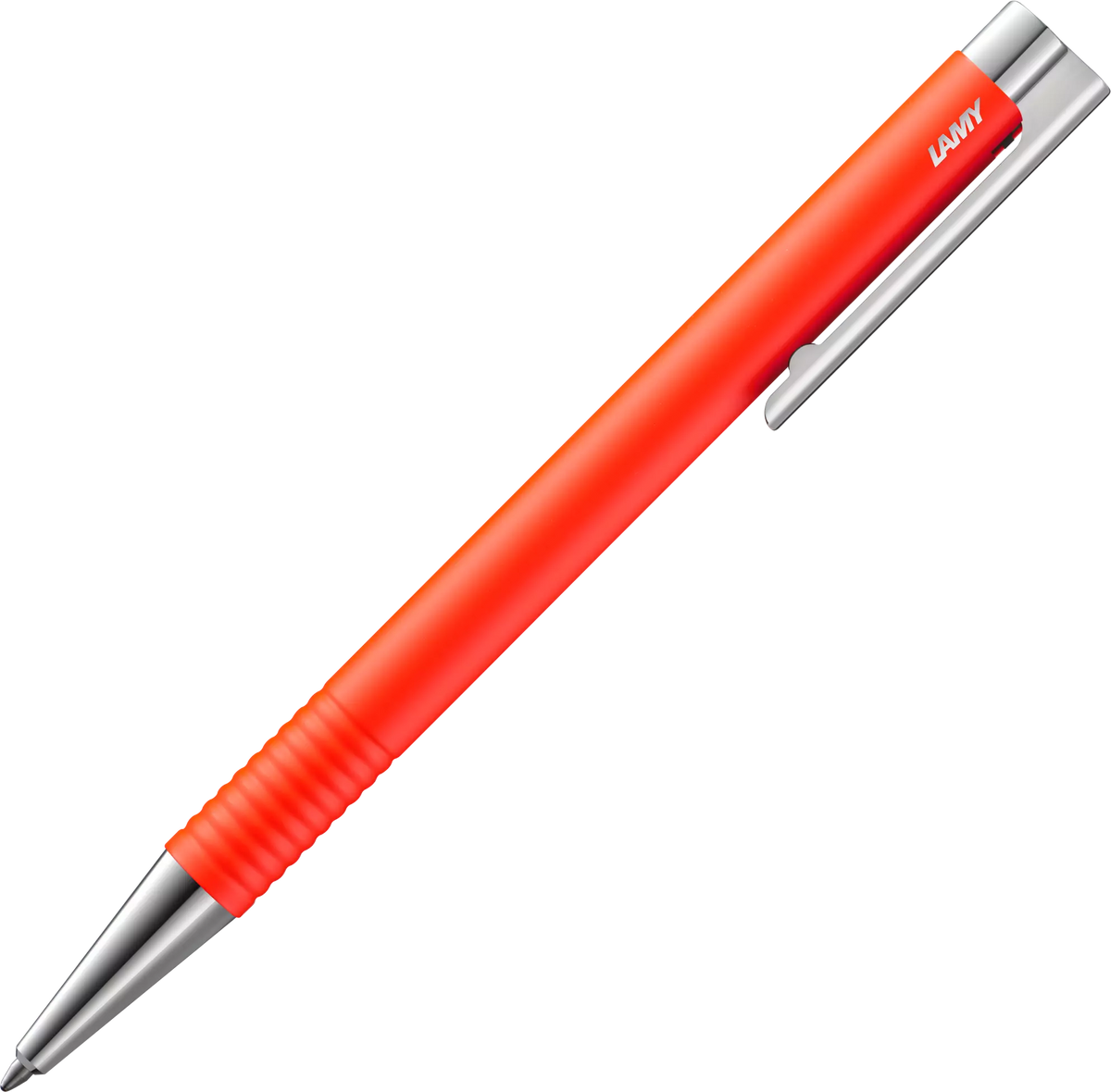 LAMY Logo Lx Ballpoint Pen – Neon Orange | Black Refill, Broad
