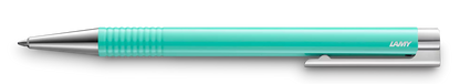 LAMY Logo Lx Ballpoint Pen – Lagoon | Black Refill, Broad