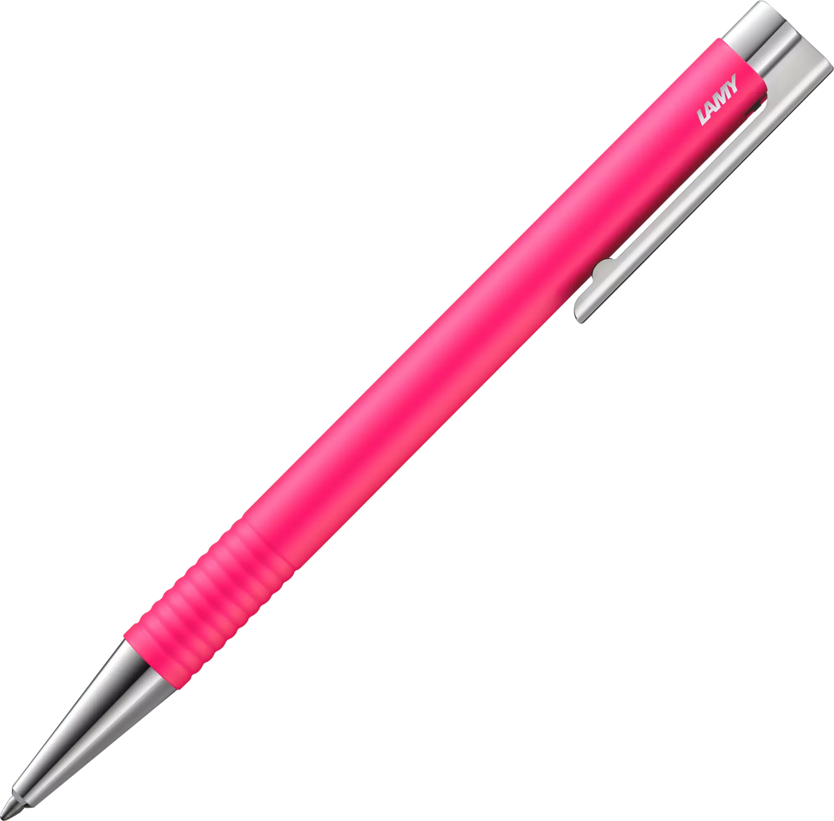 LAMY Logo Lx Ballpoint Pen – Neon Pink | Black Refill, Broad