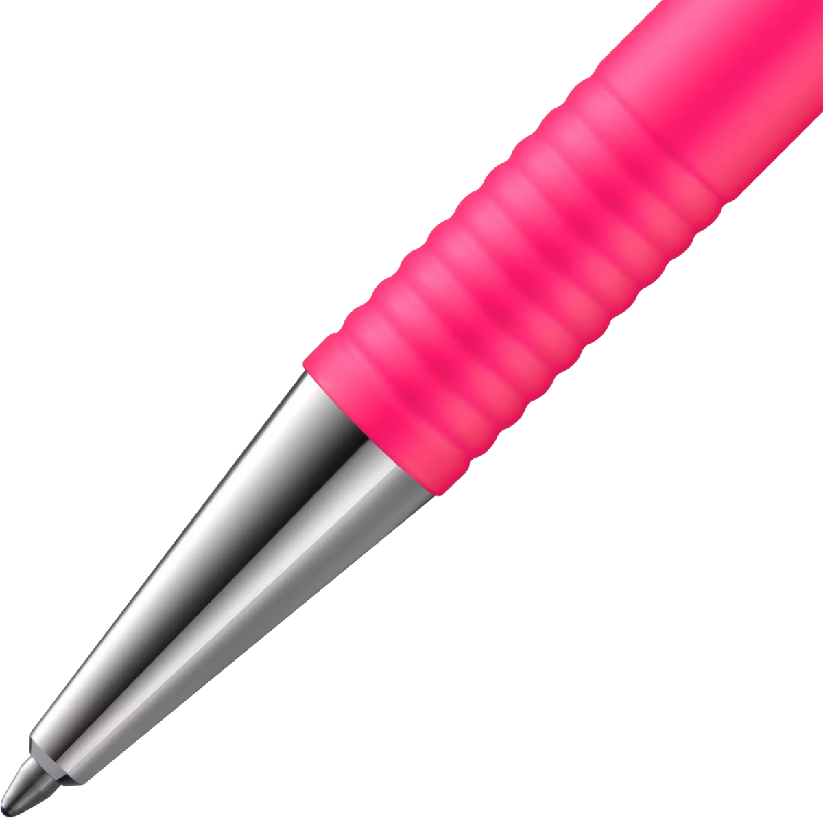LAMY Logo Lx Ballpoint Pen – Neon Pink | Black Refill, Broad