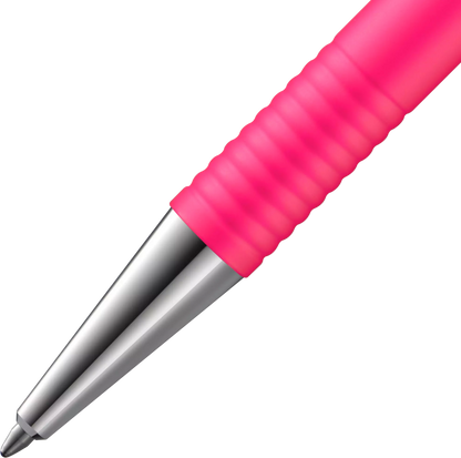 LAMY Logo Lx Ballpoint Pen – Neon Pink | Black Refill, Broad
