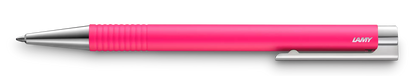 LAMY Logo Lx Ballpoint Pen – Neon Pink | Black Refill, Broad