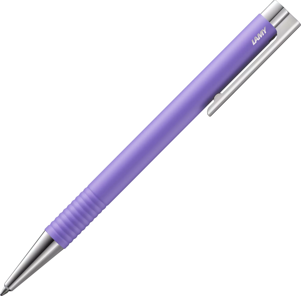 LAMY Logo Lx Ballpoint Pen – Lavender | Black Refill, Broad
