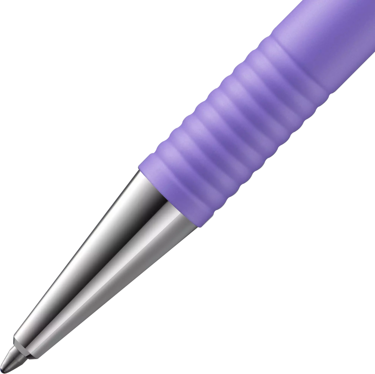 LAMY Logo Lx Ballpoint Pen – Lavender | Black Refill, Broad