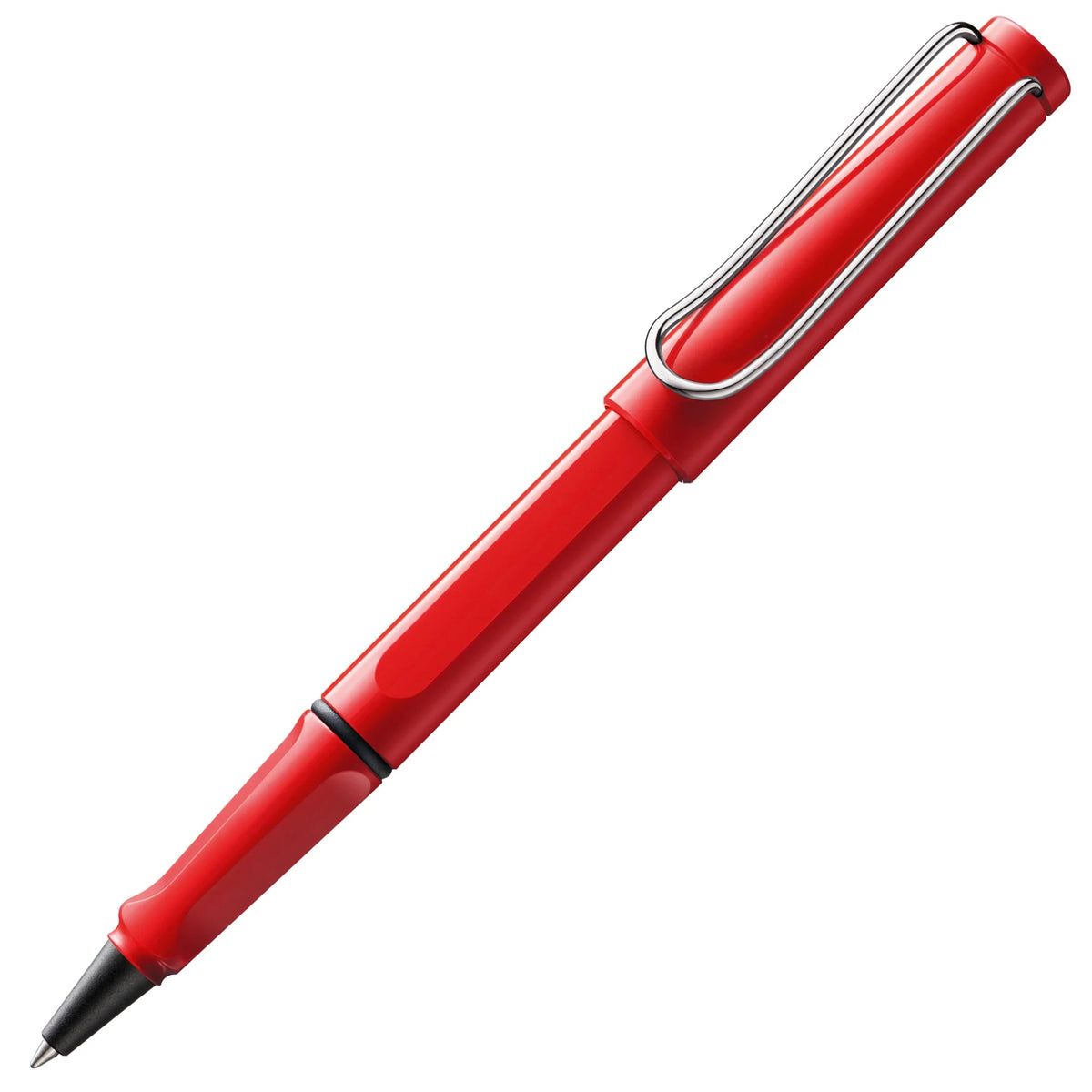 LAMY Safari Rollerball Pen – Red | Blue Refill, Medium