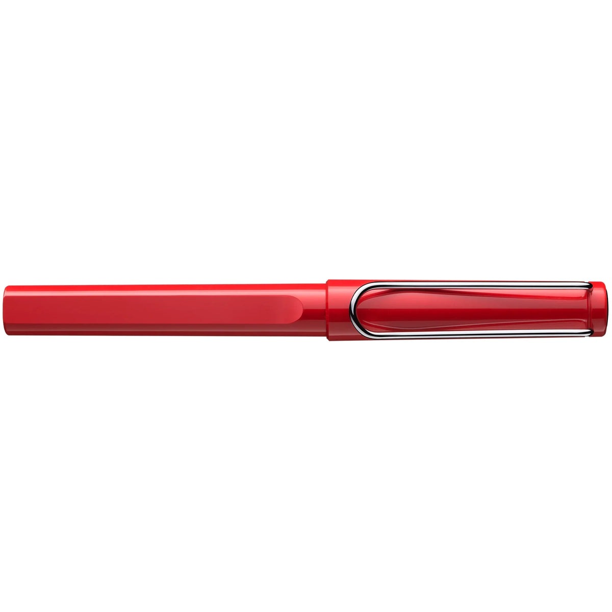 LAMY Safari Rollerball Pen – Red | Blue Refill, Medium