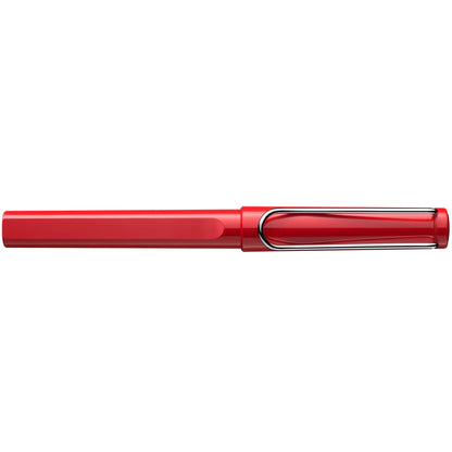LAMY Safari Rollerball Pen – Red | Black Refill, Medium
