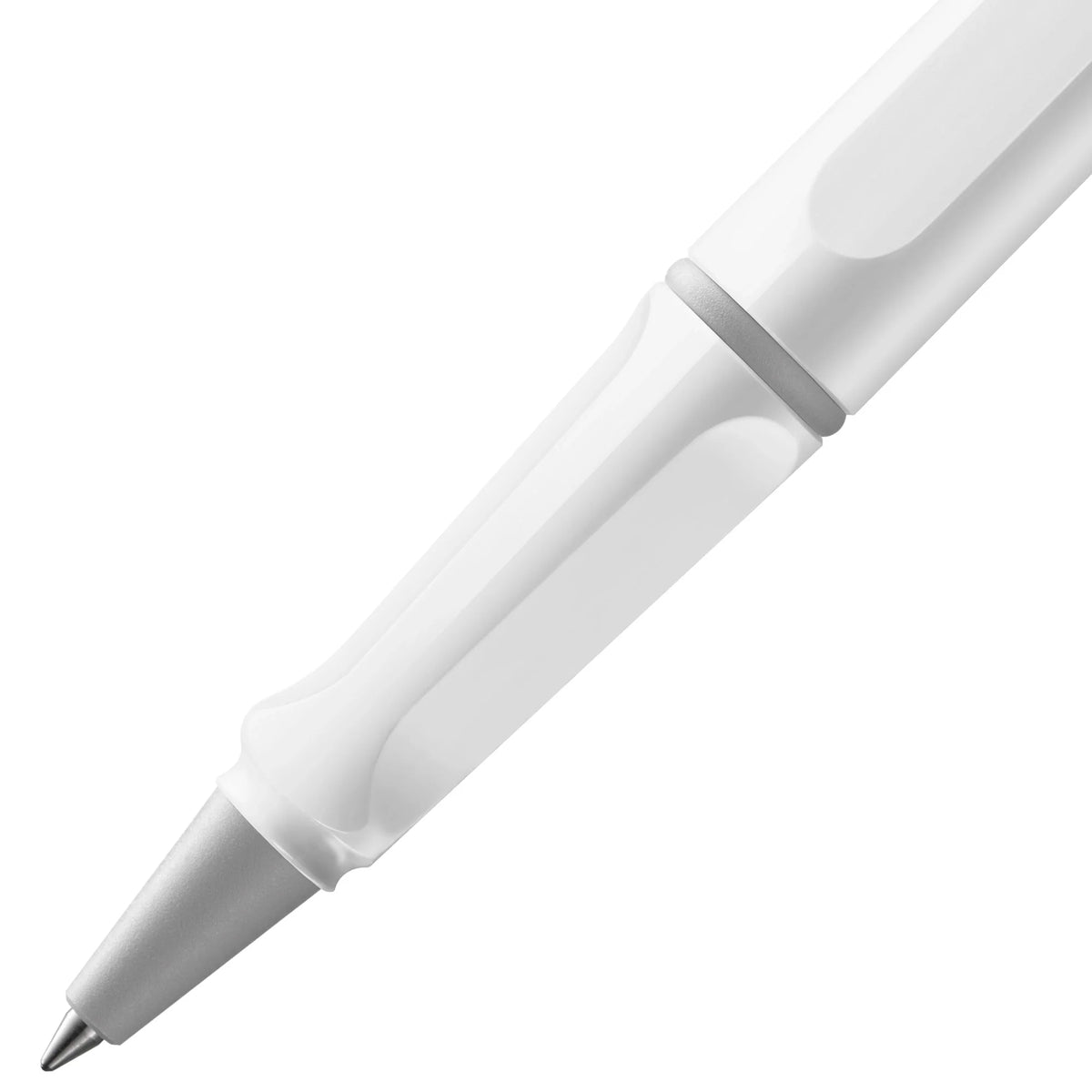LAMY Safari Rollerball Pen – White | Black Refill, Medium