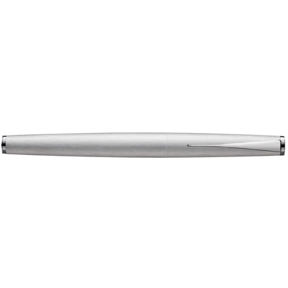 LAMY Studio Rollerball Pen – Brushed Steel | Black Refill, Medium