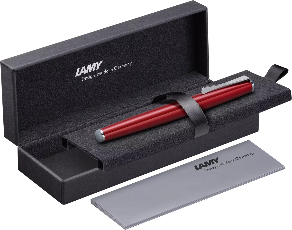 LAMY Studio Rollerball Pen – Piano Red