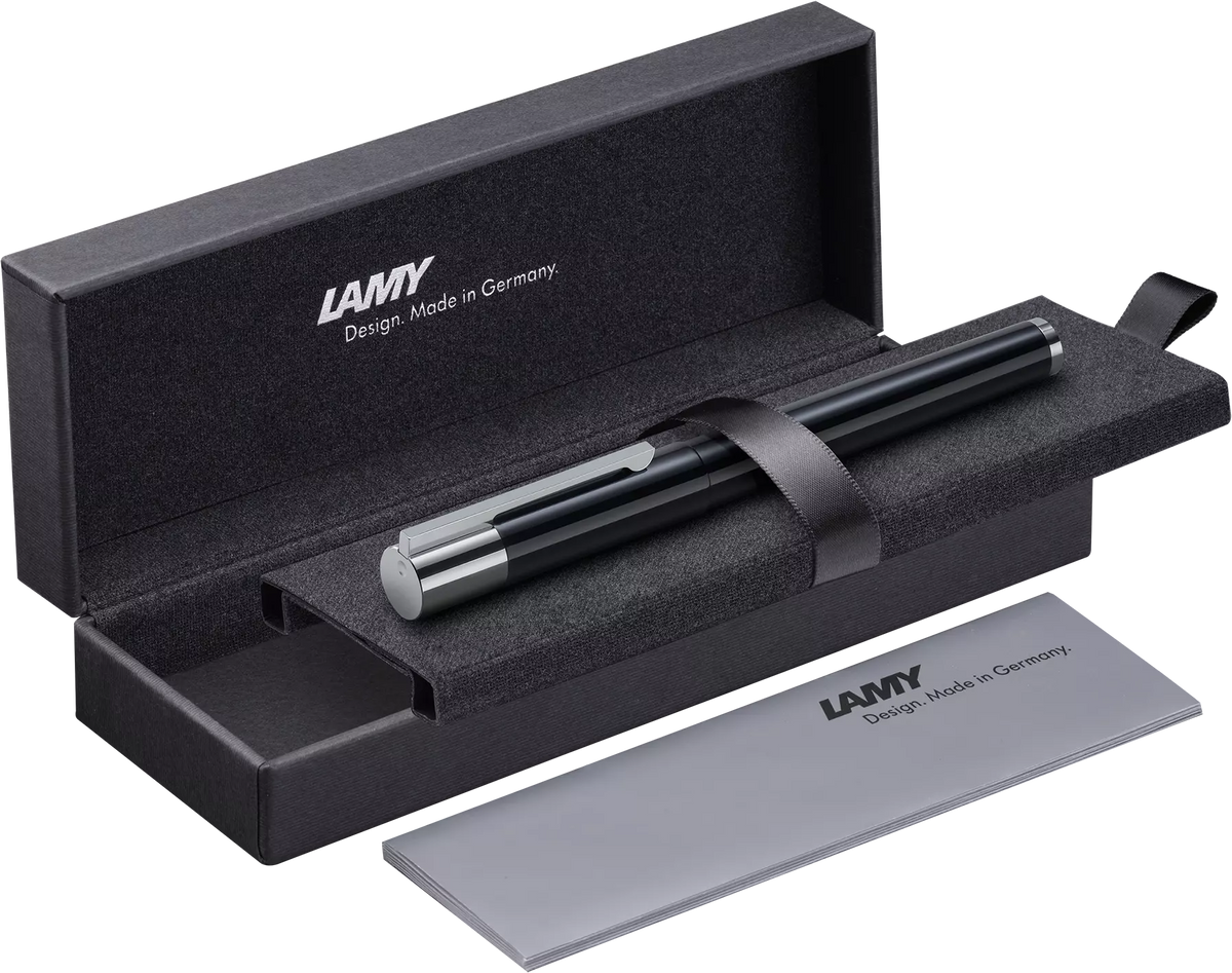 LAMY Scala Rollerball Pen – Piano Black