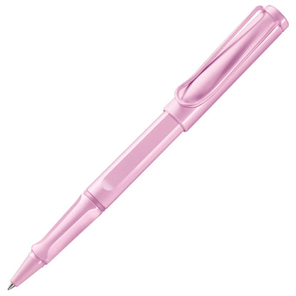 LAMY Safari Rollerball Pen – Light Rose | Blue Refill, Medium