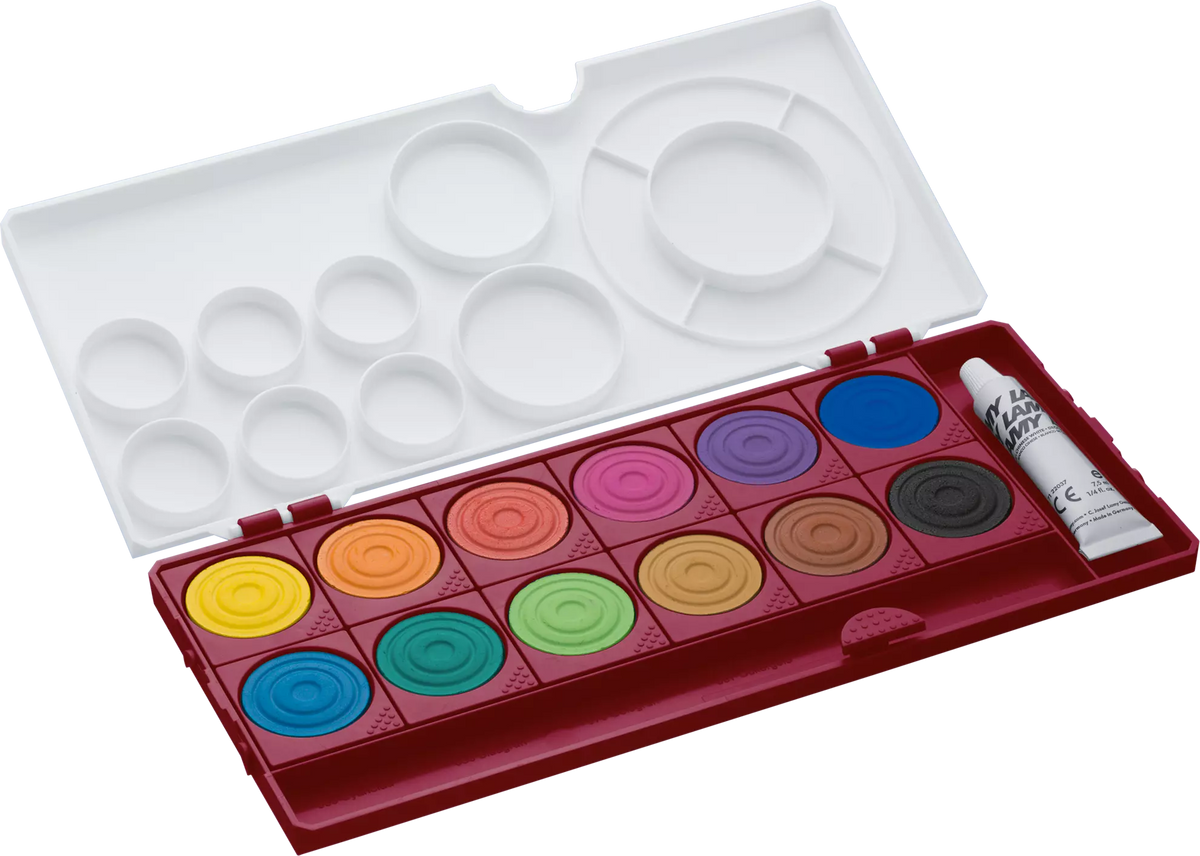LAMY aquaplus Watercolour Paint Box – Multi Red