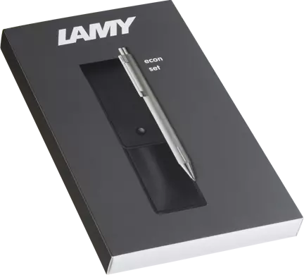 LAMY Econ Brushed Gift Set