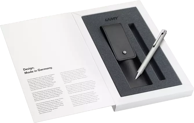 LAMY Econ Brushed Gift Set