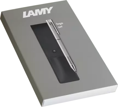 LAMY Logo Twin Pen Brushed Gift Set