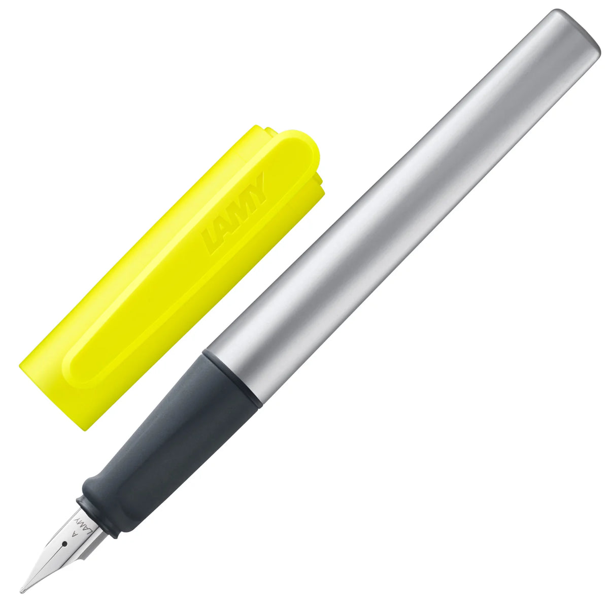 LAMY Nexx Fountain Pen – Neon Yellow | Beginner (A) Nib