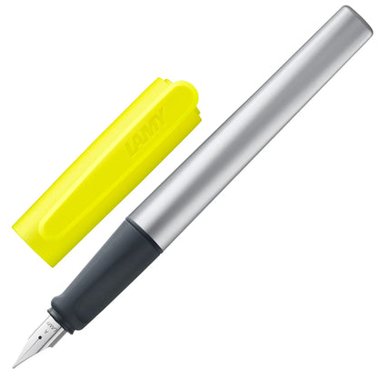 LAMY Nexx Fountain Pen – Neon Yellow | Beginner (A) Nib
