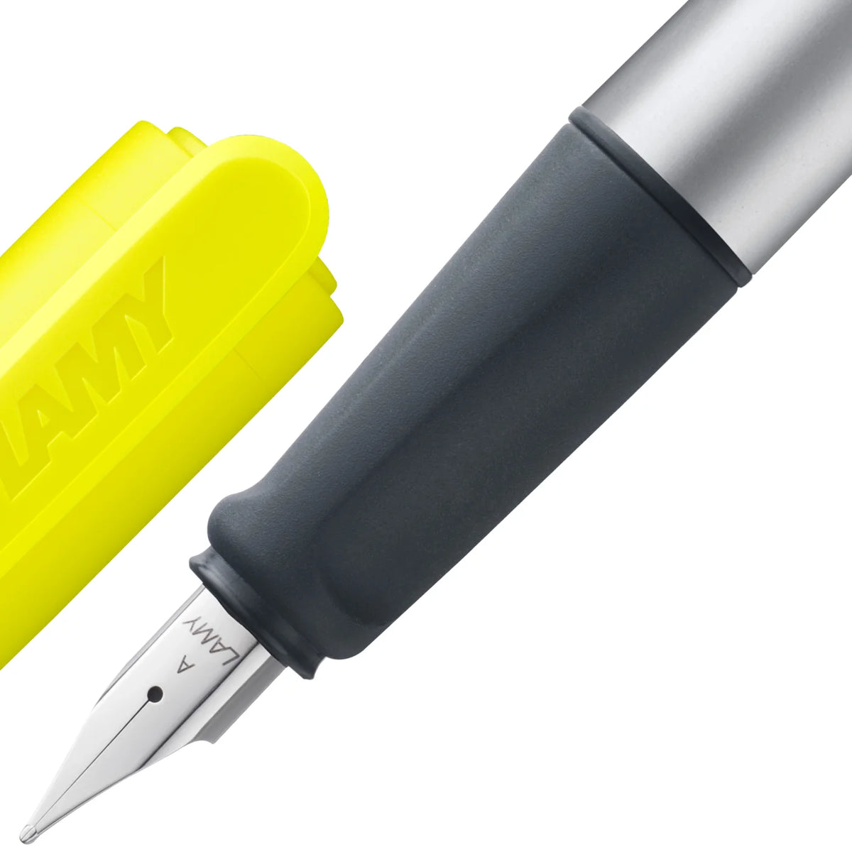 LAMY Nexx Fountain Pen – Neon Yellow | Beginner (A) Nib
