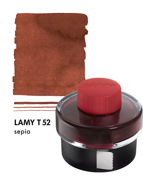 LAMY T52 Bottled Ink 50 ml – Sepia