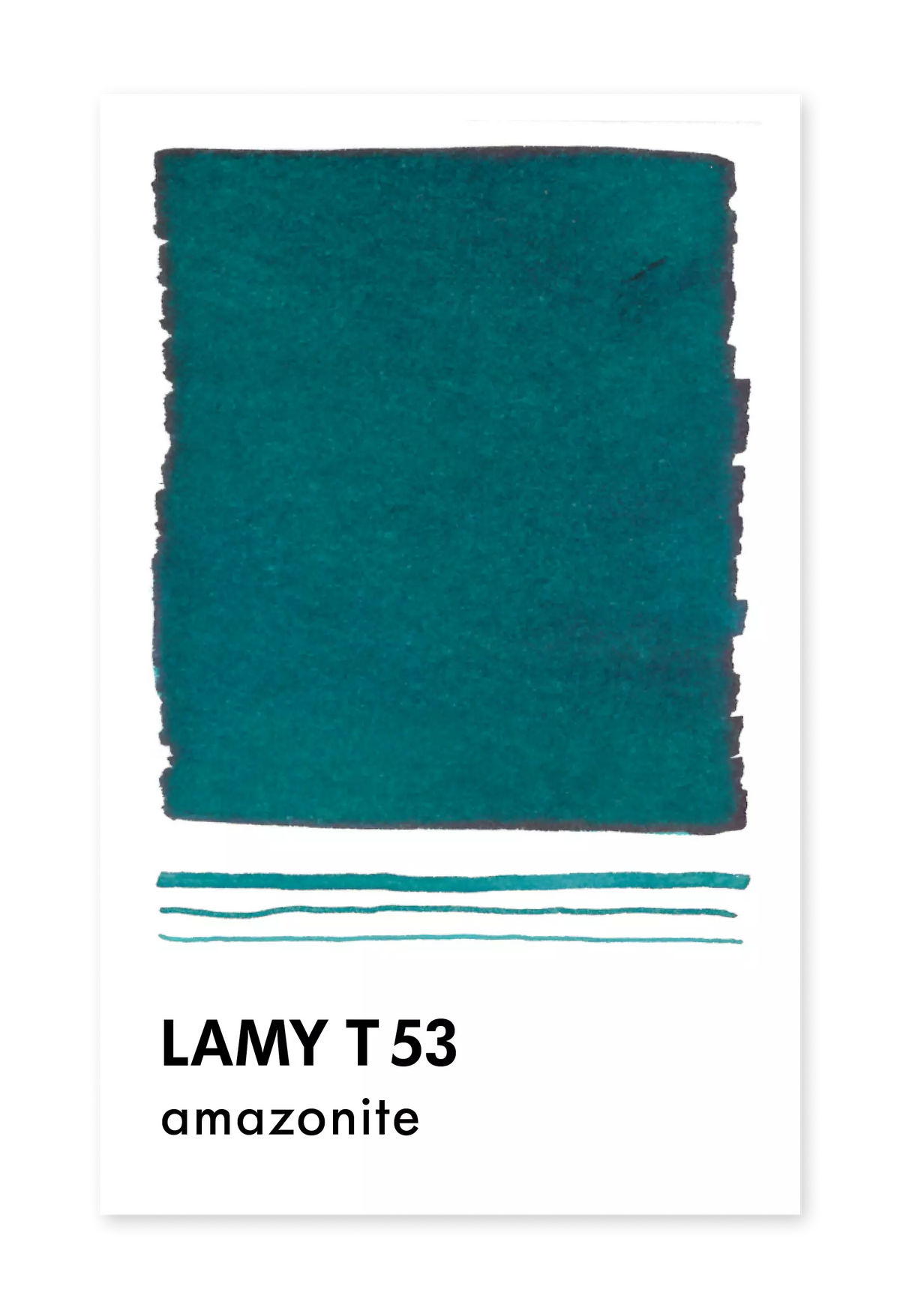 LAMY T53 Crystal Ink 30 ml – Amazonite