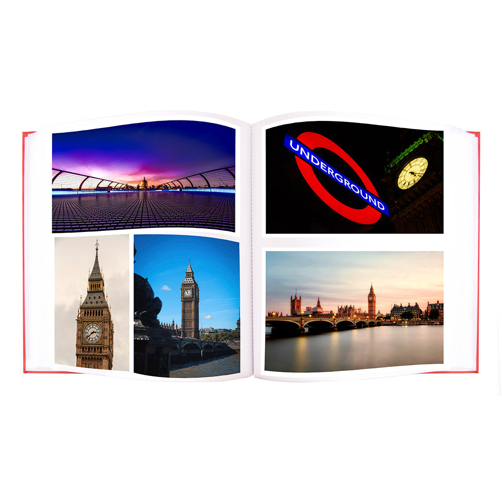 Kenro London Series Travel Photo Album – Montage Traditional inside