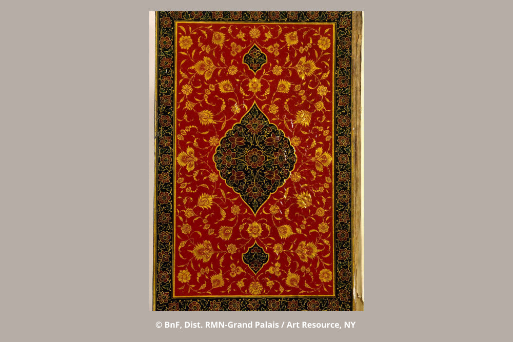 Paperblanks 2027 Layla Ultra Hardback Diary – Week-to-View Vertical – design detail