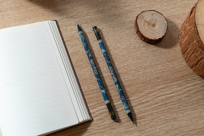 Paperblanks Legends of Hogwarts Pencils Pencils – Pack of 4 – design detail