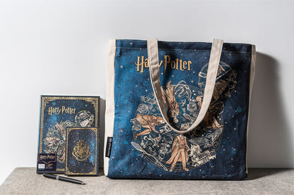 Paperblanks Legends of Hogwarts Tote Cotton Tote Bag – design detail