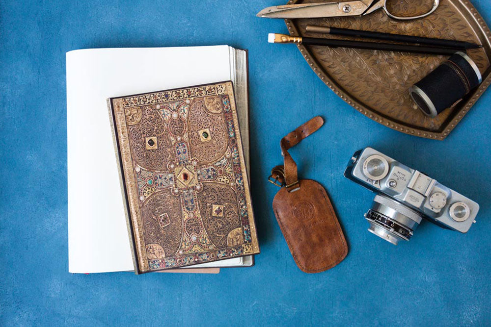 Paperblanks Lindau Mini Softback Flexi Journal – Plain, 208 Pages – design detail