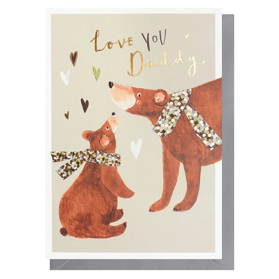 Love You Daddy Greetings Card