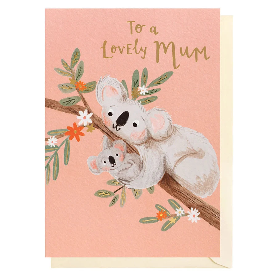 Mum Koala Greetings Card