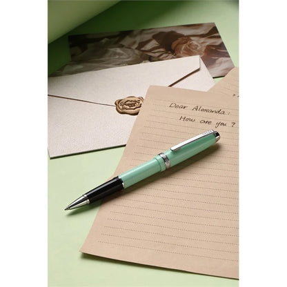 Cross Lume Seafoam with Polished Chrome Appointments - Rollerball