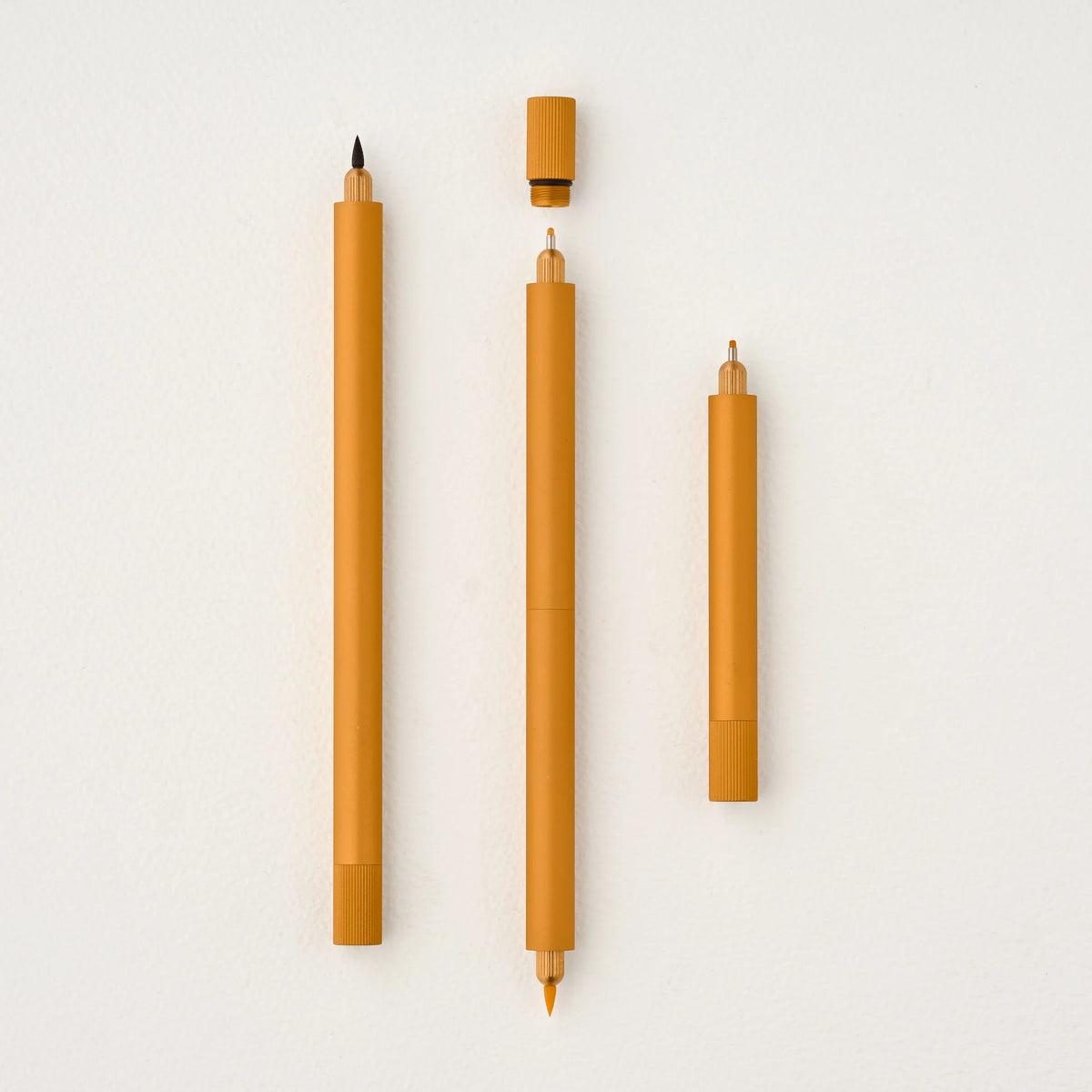 Lumos – Refillable Fineliner Pen | Double Tip Clementine