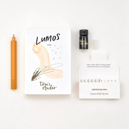 Lumos – Refillable Fineliner Pen | Mini Clementine