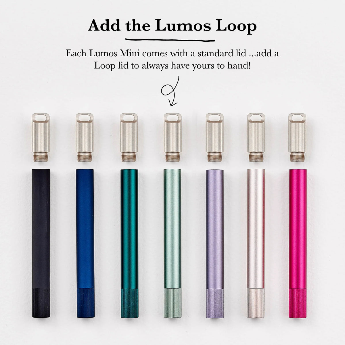 Lumos – Refillable Fineliner Pen | Mini Raspberry