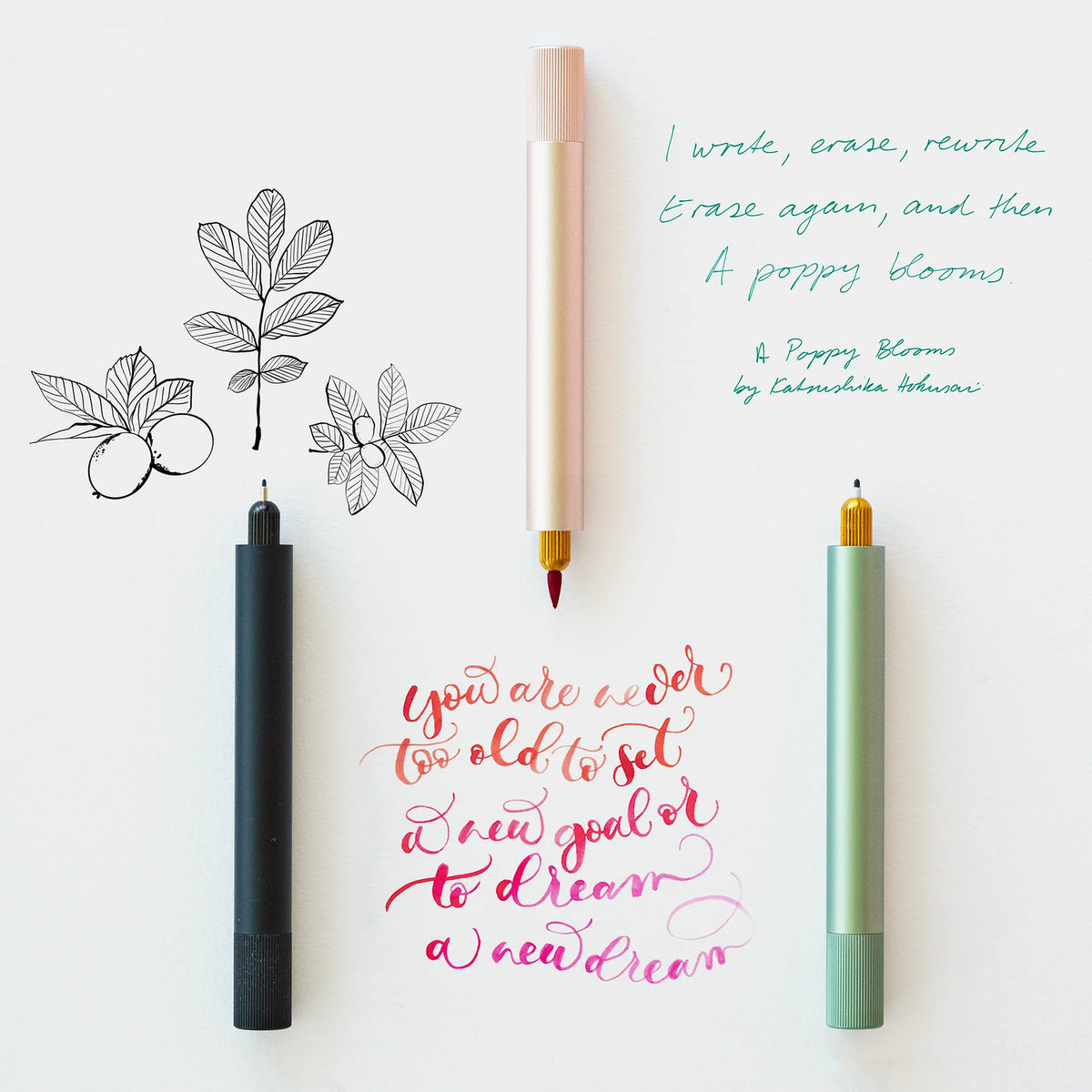 Lumos – Refillable Fineliner Pen | Mini Black