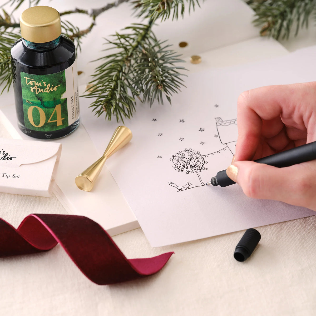 Lumos – Refillable Fineliner Pen | Duo Gift Set – Blush