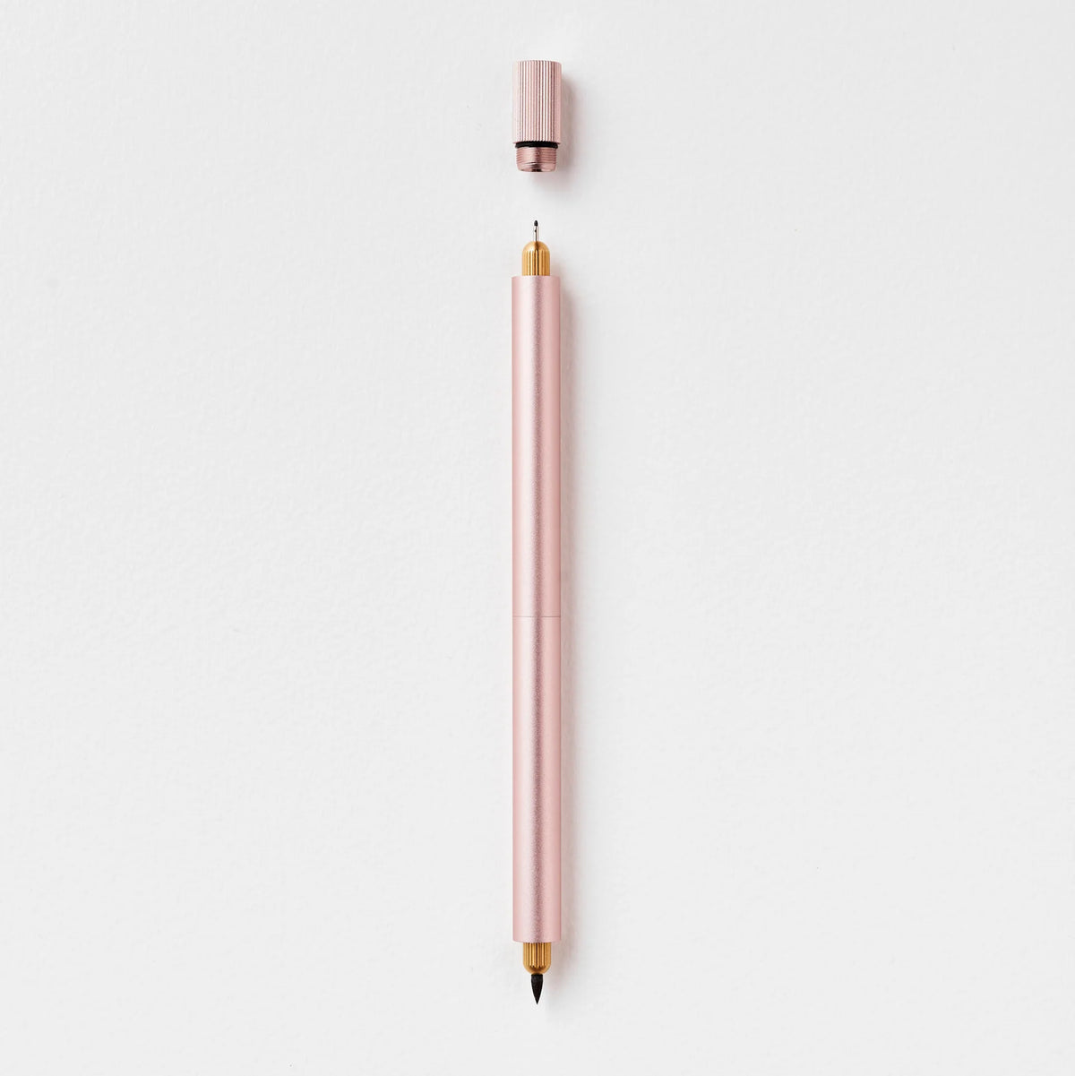 Lumos – Refillable Fineliner Pen | Double Tip Rose Gold