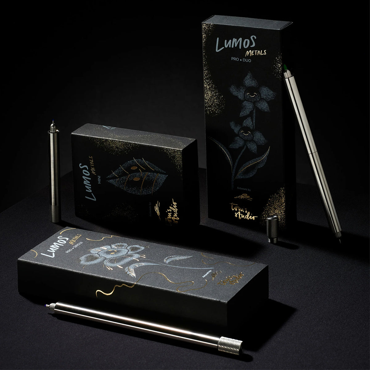 Lumos – Refillable Fineliner Pen | Mini Stainless Steel