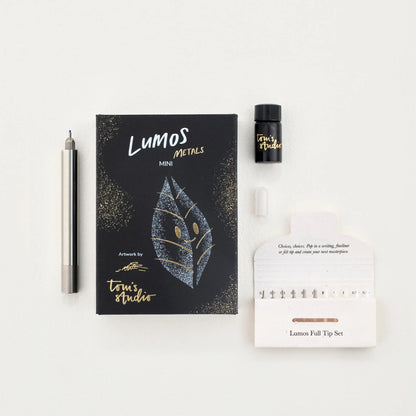 Lumos – Refillable Fineliner Pen | Mini Stainless Steel
