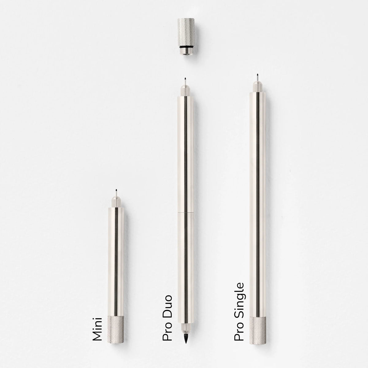 Lumos – Refillable Fineliner Pen | Mini Stainless Steel