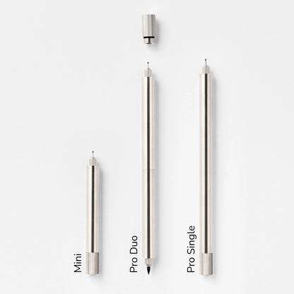 Lumos – Refillable Fineliner Pen | Mini Stainless Steel