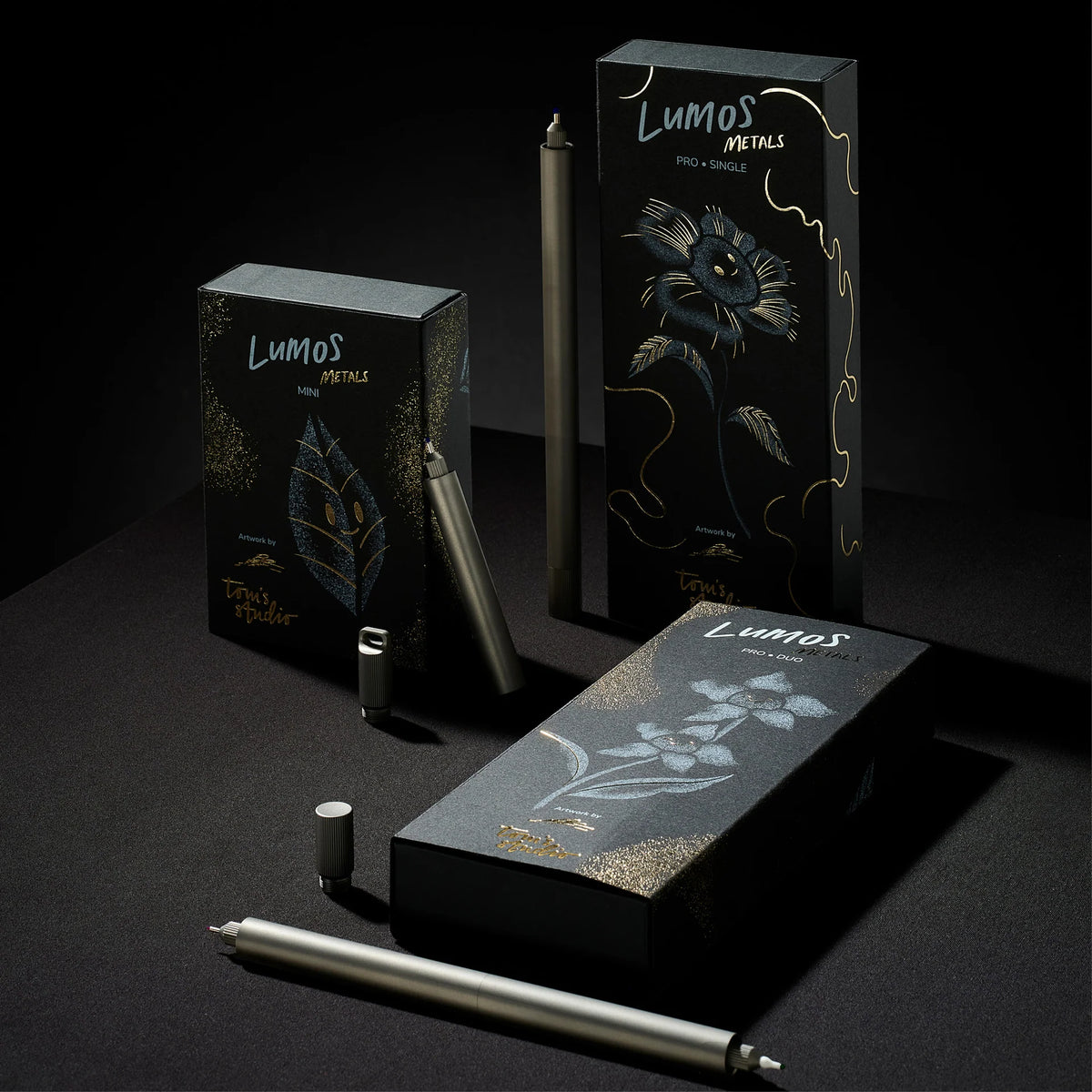 Lumos – Refillable Fineliner Pen | Mini Titanium