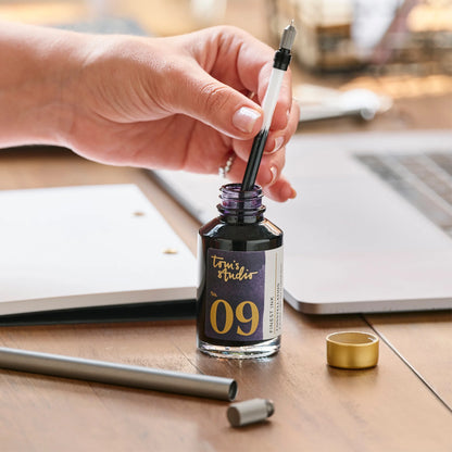 Lumos – Refillable Fineliner Pen | Mini Titanium