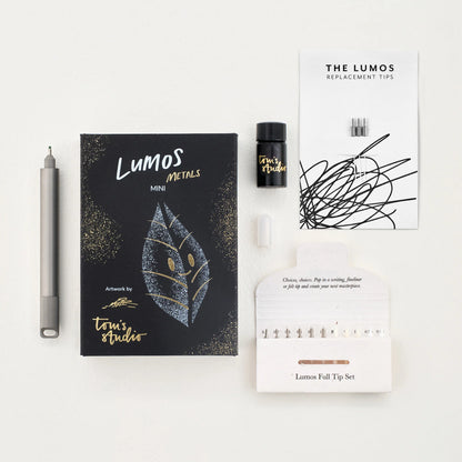 Lumos – Refillable Fineliner Pen | Mini Titanium